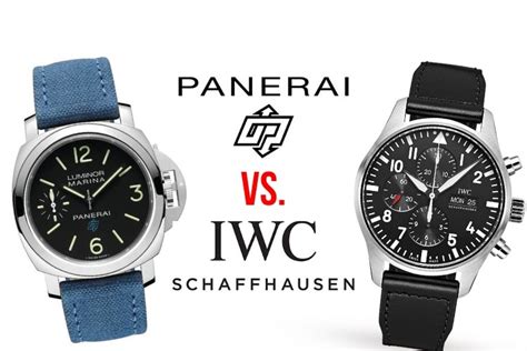 iwc rolex panerai|Panerai vs IWC Watch Brand Overview and Comparison.